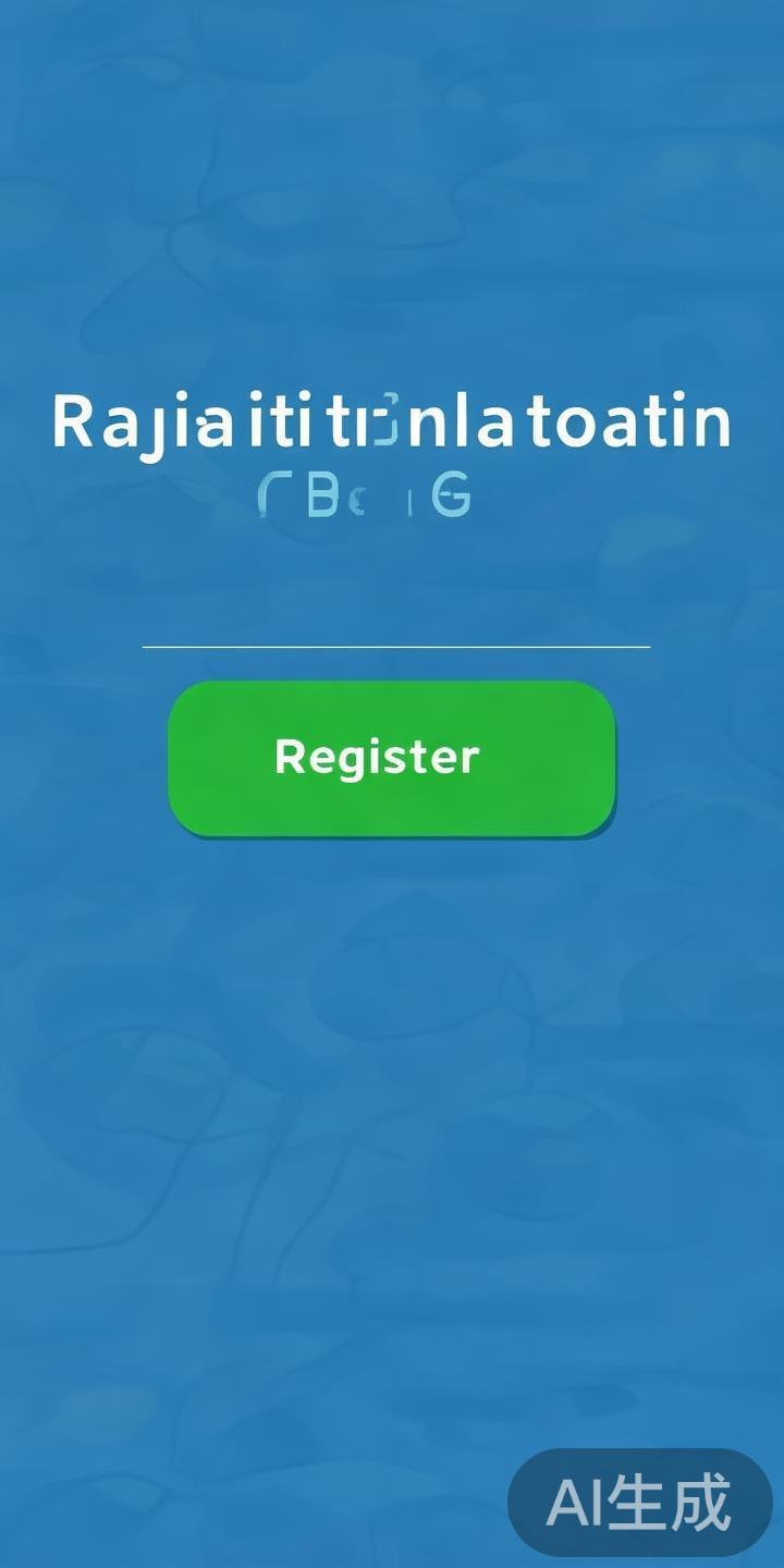 第二步：打开应用程序并进入注册界面
成功安装后，